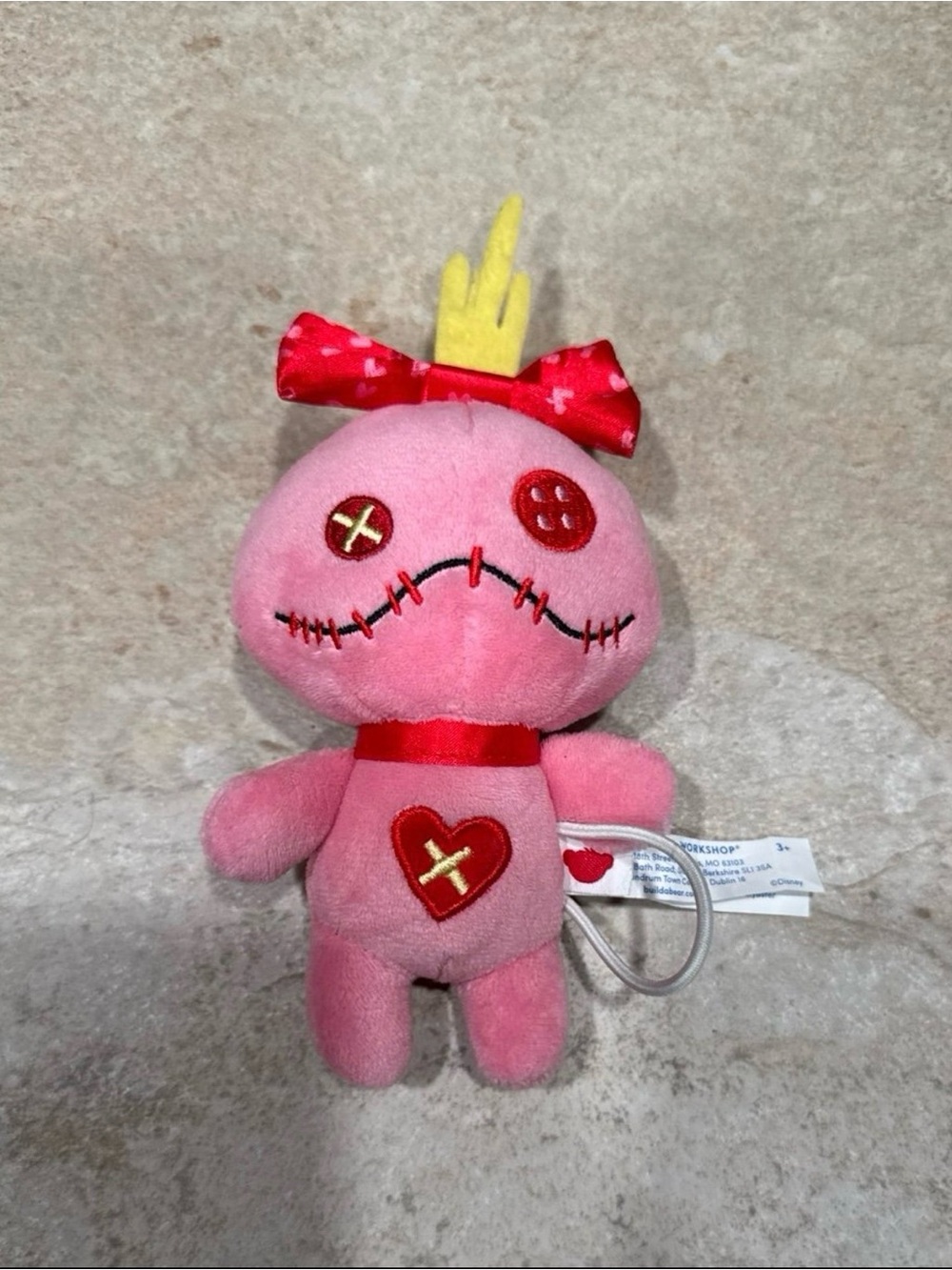 Build-A-Bear Workshop Disney Stitch Valentine's Day Scrump Wristie